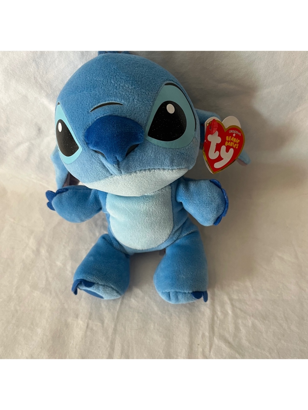 New Ty Beanie Babies Disney Stitch Plush Stuffed Animal NWT 7.5"